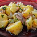 Papas aliñás o Patatas aliñadas