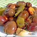 Aceitunas aliñadas