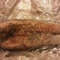 Salmón en papillote