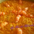 ARROZ CALDOSO DE GAMBONES Y CALAMARES