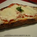 TOSTADA DE PAN DE LEÑA, TOMATE DE LOS PALACIOS,[...]