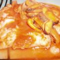 MERLUZA AL  HORNO CON MEJILLONES