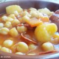 Potaje de garbanzos.