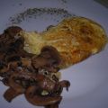 Tortilla de champiñones