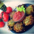 Pakoras con chutney de San Valentín