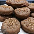Mantecados de canela y sésamo