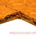 EMPANADA  AL HUEVO DE CALABAZA Y CHAMPIÑONES