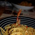 Tagliatelle con cigalas