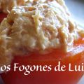 TOMATES RELLENOS DE ATÚN Y HUEVO