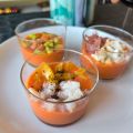 VASITOS DE SALMOREJO VARIADOS