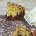 Bizcocho de naranja y chocolate