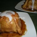 Dumpling de manzana