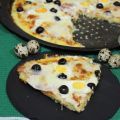 

Pizza de arroz cocido


