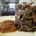 RABO DE TERNERA CON SALSA DE VERDURAS
