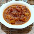 Albóndigas de bacalao con salsa vizcaína