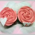 Cupcakes de Chocolate para celebrar San Valentín