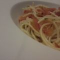 Espaguetis con tomate