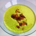 Menú de el dia: Crema de guisantes y queso[...]