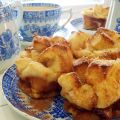TORRIJAS CON FORMA DE MAGADALENA AL HORNO