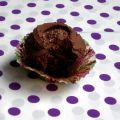 Cupcakes de chocolate negro