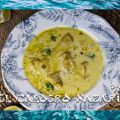 SOPA DE PESCADO CON PUERROS Y CURRY