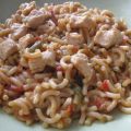 FIDEUA DE POLLO AL CURRY