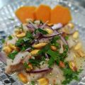 Ceviche de lubina