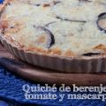 Hoy cocino yo: Quiché de berenjenas, tomate y[...]