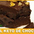 INCREIBLE PASTEL KETO DE CHOCOLATE