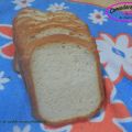 Pan de molde en panificadora