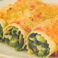 CANELONES CON ESPINACAS Y ATÚN