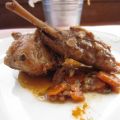 CONEJO AL TOMILLO CON PICADA DE NUECES