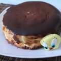 TARTA DE QUESO CON BASE DE GALLETAS