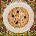 PIZZA DE CHORIZO YORK CHAMPIÑONES Y ATÚN