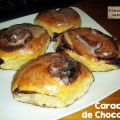 Receta de Caracolas de Chocolate