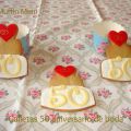 Galletas 50 aniversario de boda