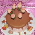 ¡¡¡¡Tarta de chocolate con fresas!!!!