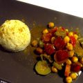 Curry de garbanzos y verduras