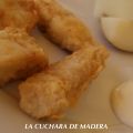BACALAO REBOZADO CON PAPAS Y LACTONESA