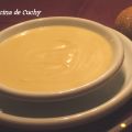 Crema de coliflor y manzana al curry
