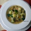 Potaje  de  Patatas,  Calabacines  y  Berenjenas