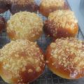 BOLLOS DE NARANJA CON  CRUMBLE DE ALMENDRA