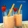 BATIDO DE FRESA Y PLÁTANO (MENÚ DE CINE)