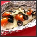 Pescado en papillote (pesce al cartoccio)