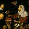VELÁZQUEZ EN LA COCINA I: VIEJA FRIENDO HUEVOS