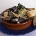 Mejillones con Bacalao.........