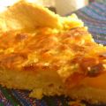 Pastel de puerros y queso