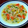 SOPA DE VERDURAS Y FIDEOS