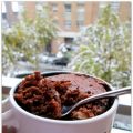 BROWNIE LOPEZ ( brownie en microondas )