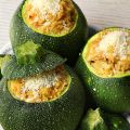 Calabacines luna rellenos de cuscús